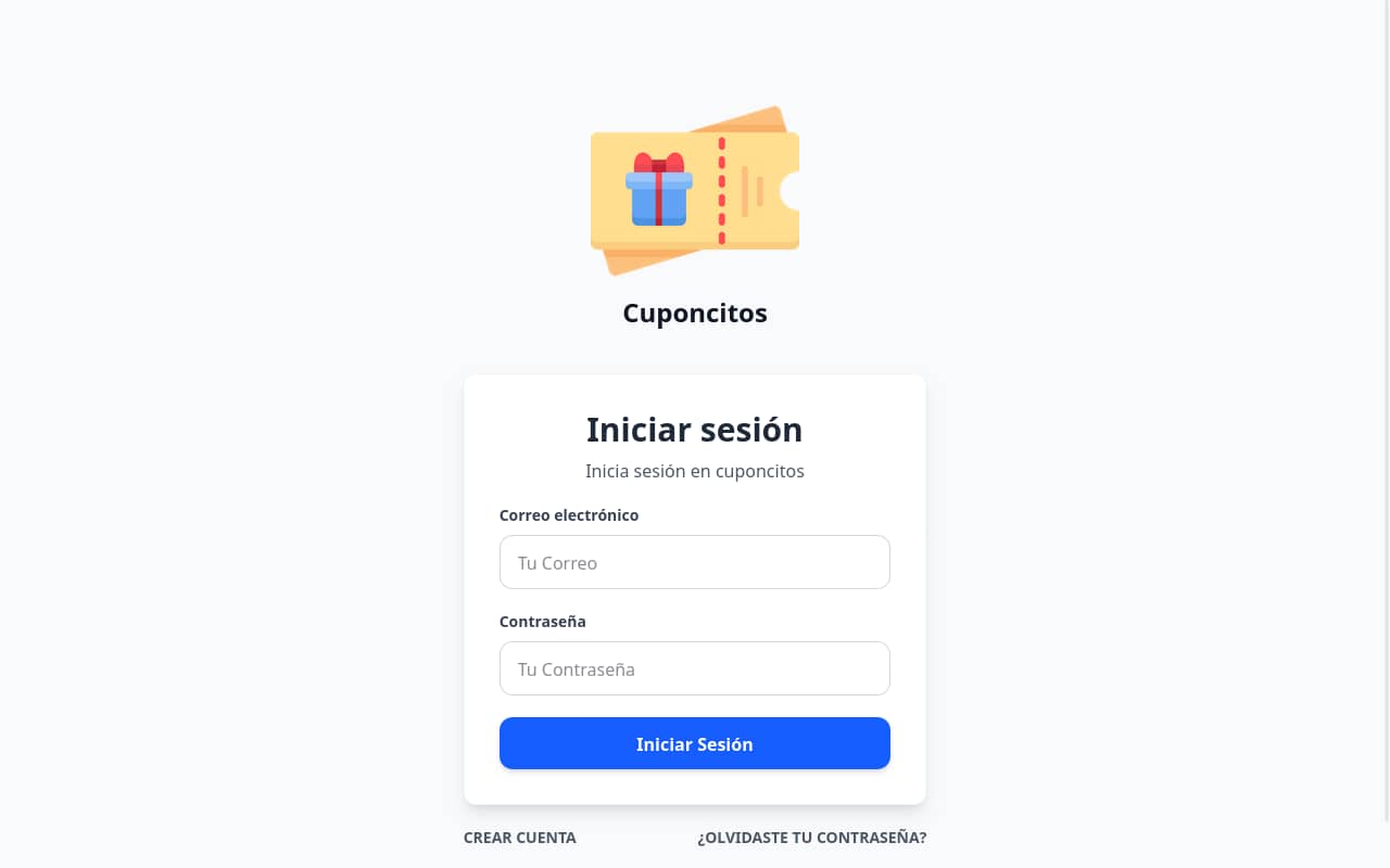 Inicia Sesión